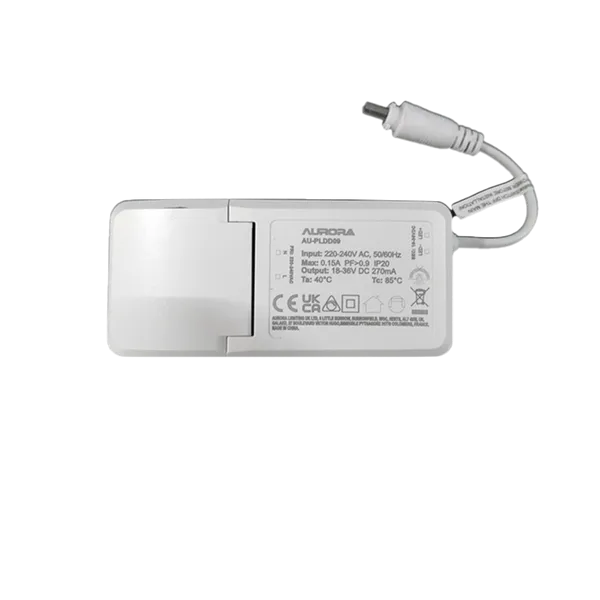 Aurora Slim-FitCS AU-PLDD09 230V 12W Dimmable Driver for AU-PL09CS