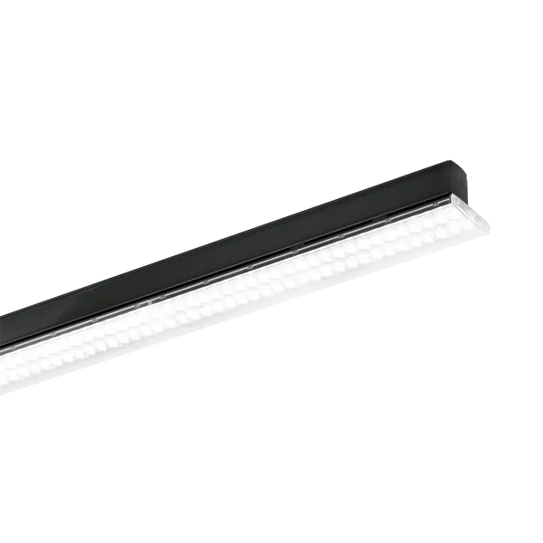 Aurora T-LineCWS AU-TL12CWSBLK 230V 40W LED 1.2m Track Linear Light Adjustable 3-Circuit Black 4000/5000/6500K