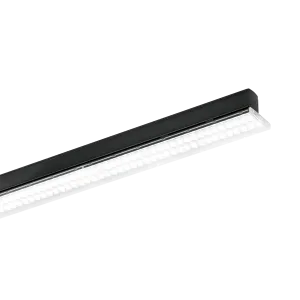 Aurora T-LineCWS AU-TL12CWSBLK 230V 40W LED 1.2m Track Linear Light Adjustable 3-Circuit Black 4000/5000/6500K