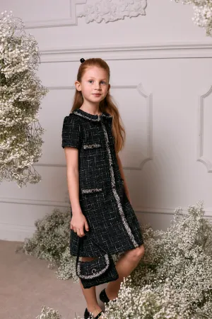 AW24 Patachou - Black Woven Dress