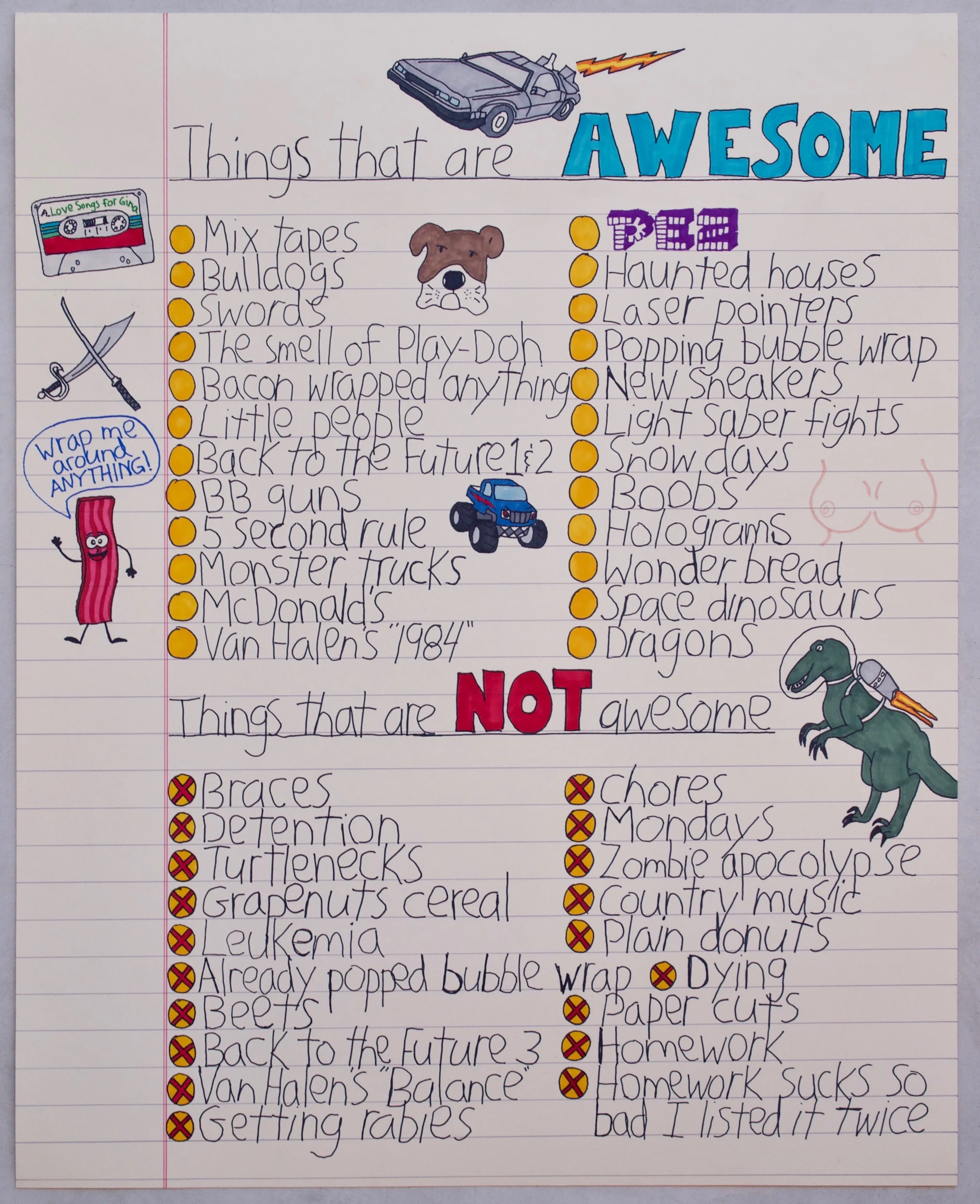 Awesome Things 2 - Limited Edition Print