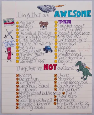 Awesome Things 2 - Limited Edition Print