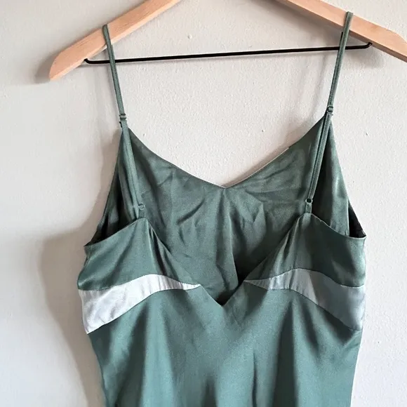 BA&amp;SH Colorblock Crew Dress in Jade, Size L