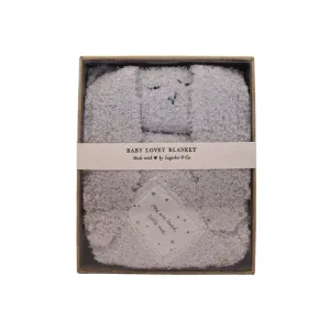 Baby Bunny Lovey Blanket - "You Are Loved, Little One"