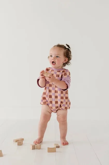 Baby Short Sleeve Colorblock Romper