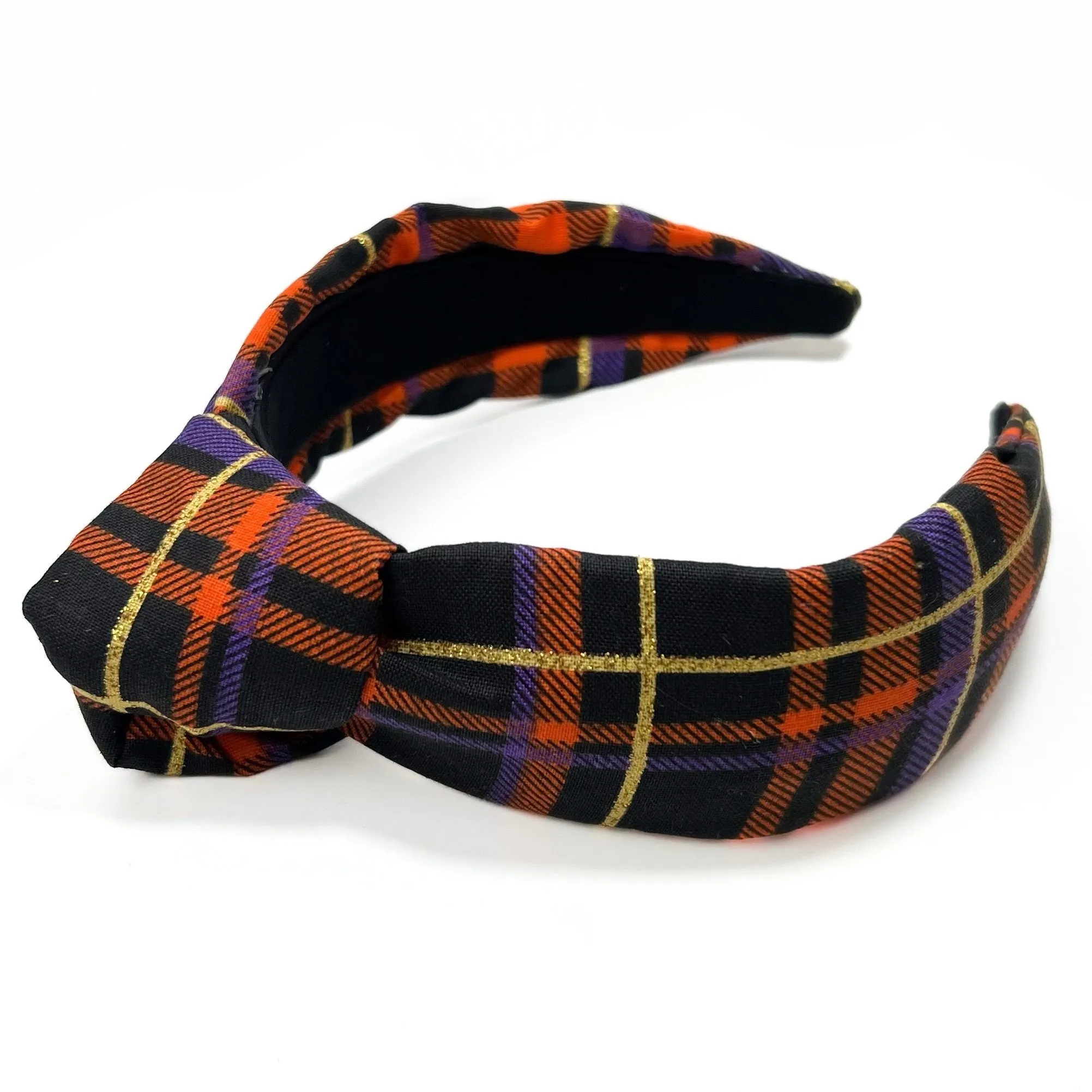 Baltimore Plaid Knotted Headband