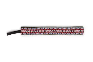 Banded Original Pink Red Geometric Headband 1404