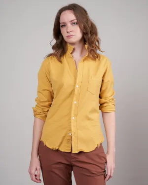 barry woven button up - vintage gold