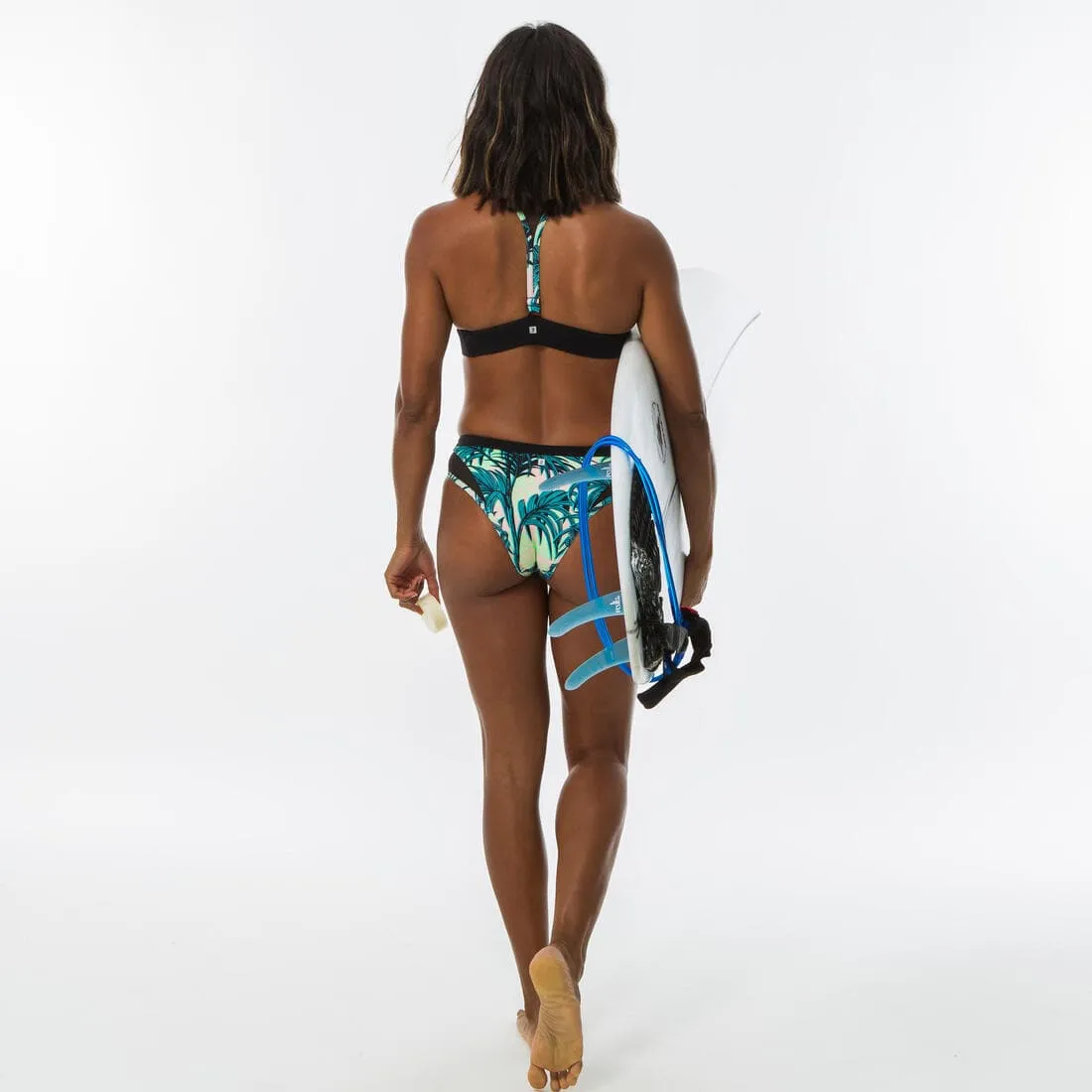 Bas de maillot de bain de surf femme ajouré avec cordon de serrage SAVANA FOAMY