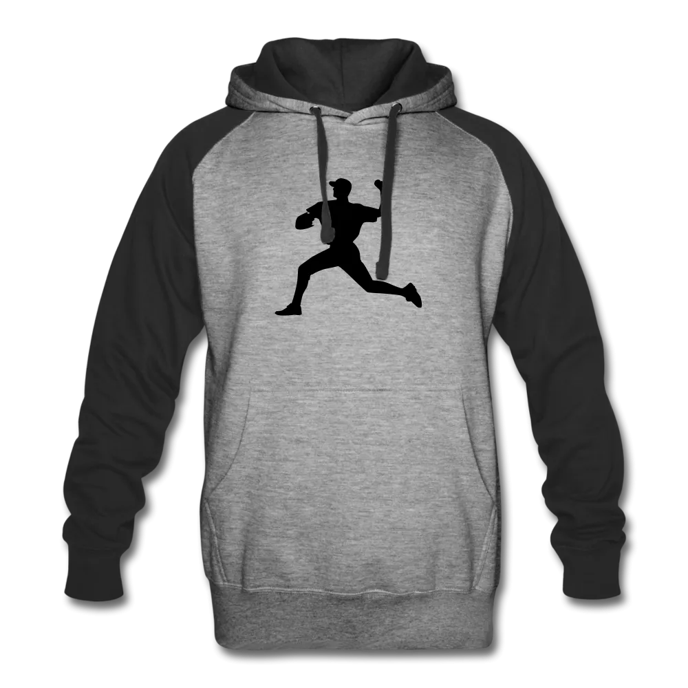 BASEBALL PLAYER Colorblock Hoodie