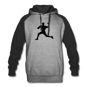 BASEBALL PLAYER Colorblock Hoodie