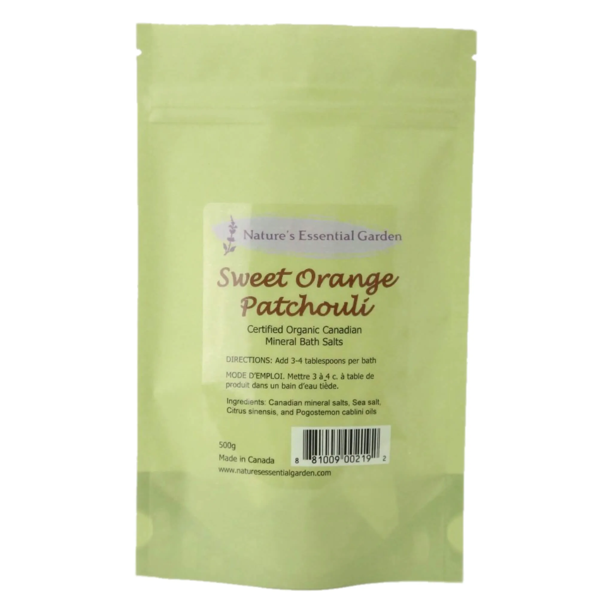 Bath Salts - Sweet Orange Patchouli