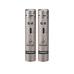 Behringer C-2 Matched Studio Condenser Microphones, Pair