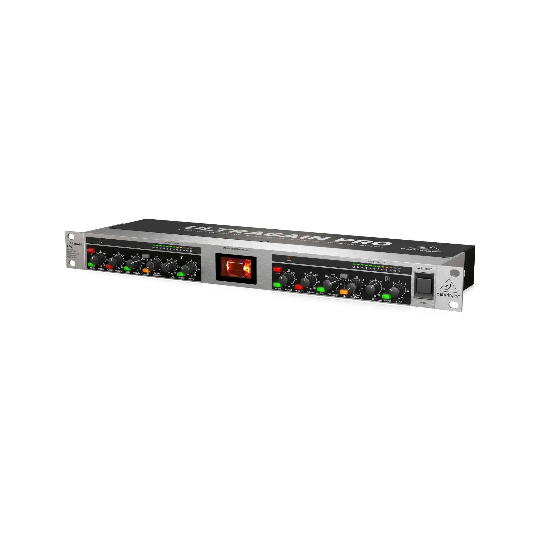 Behringer MIC2200 V2 2-channel Tube Microphone Preamp