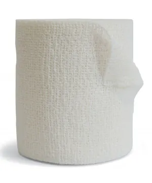 Benda Coesiva Cerotto 10cm x 20mt Garza in Cotone, Ipoallergenica, Traspirante