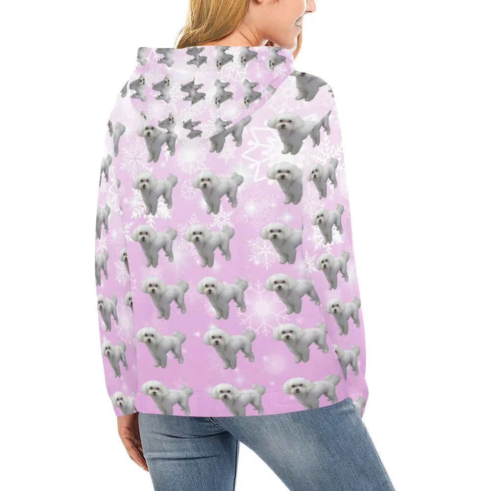 Bichon Hoodie - Holiday