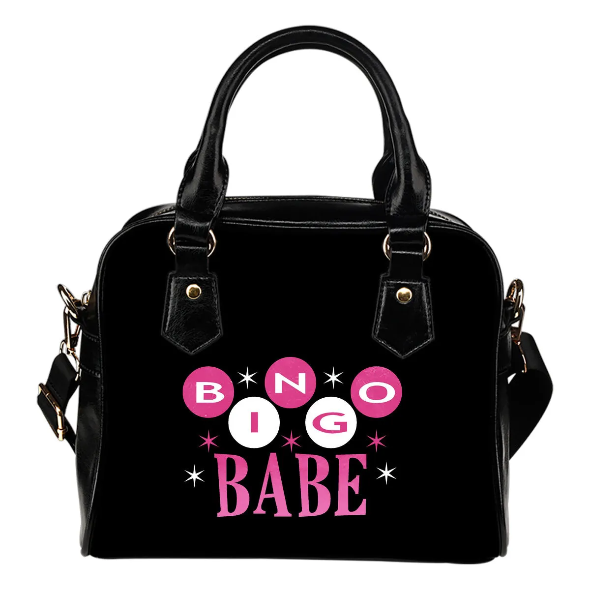 Bingo Babe Black Handbag Purse