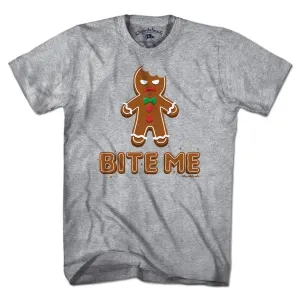 Bite Me Gingerbread Man T-Shirt