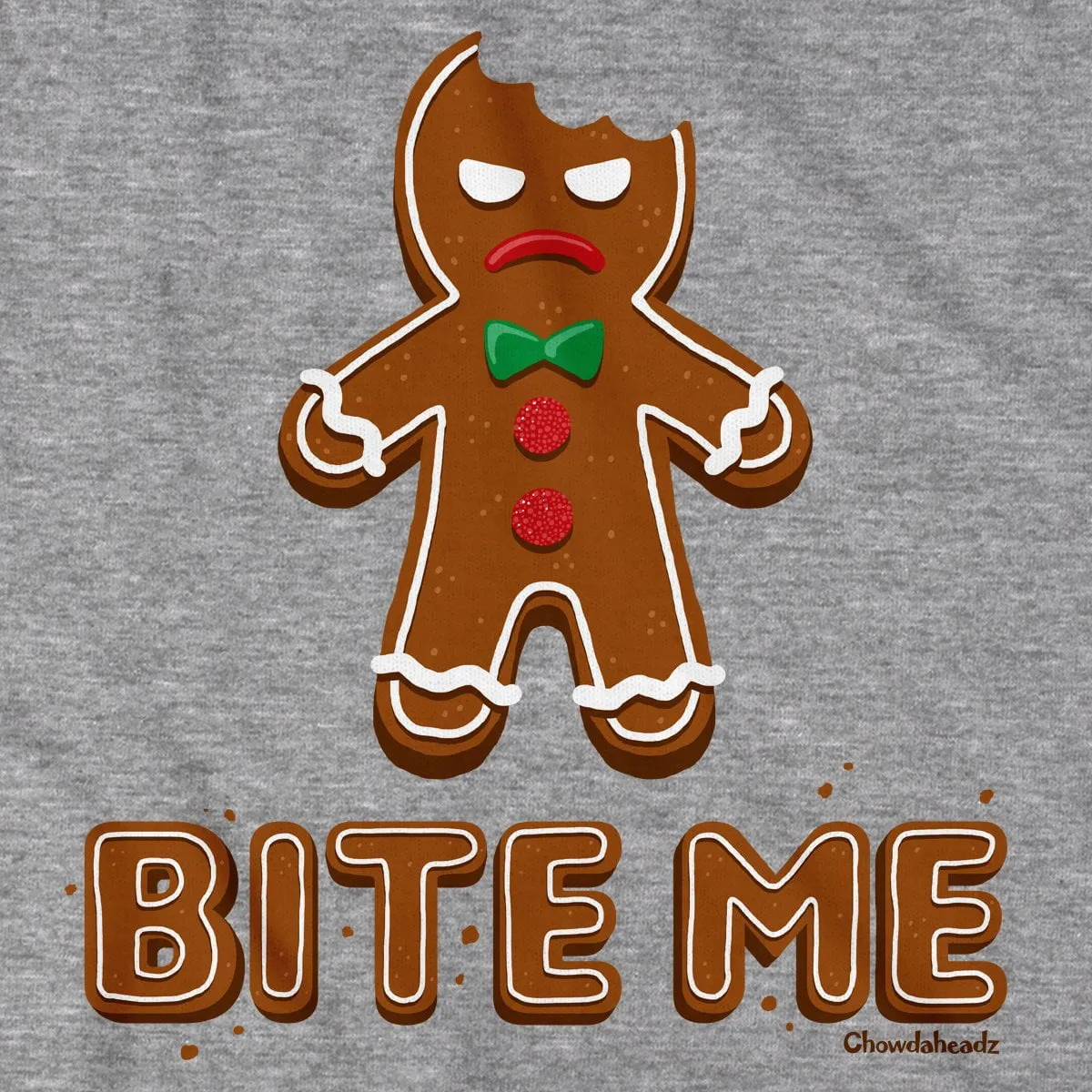 Bite Me Gingerbread Man T-Shirt