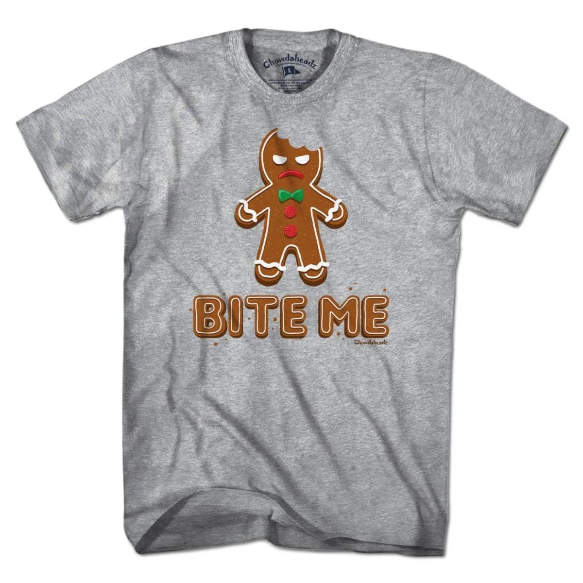 Bite Me Gingerbread Man T-Shirt
