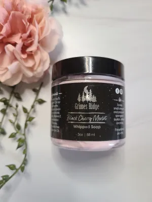 Black Cherry Merlot Whipped Soap