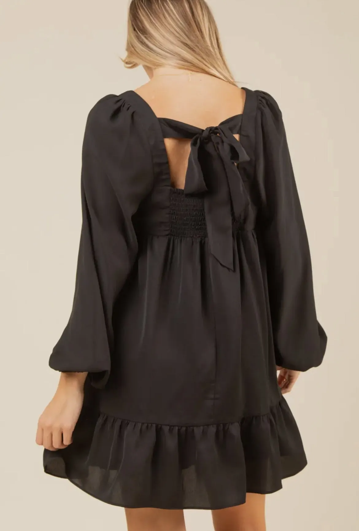 Black Holiday Dress