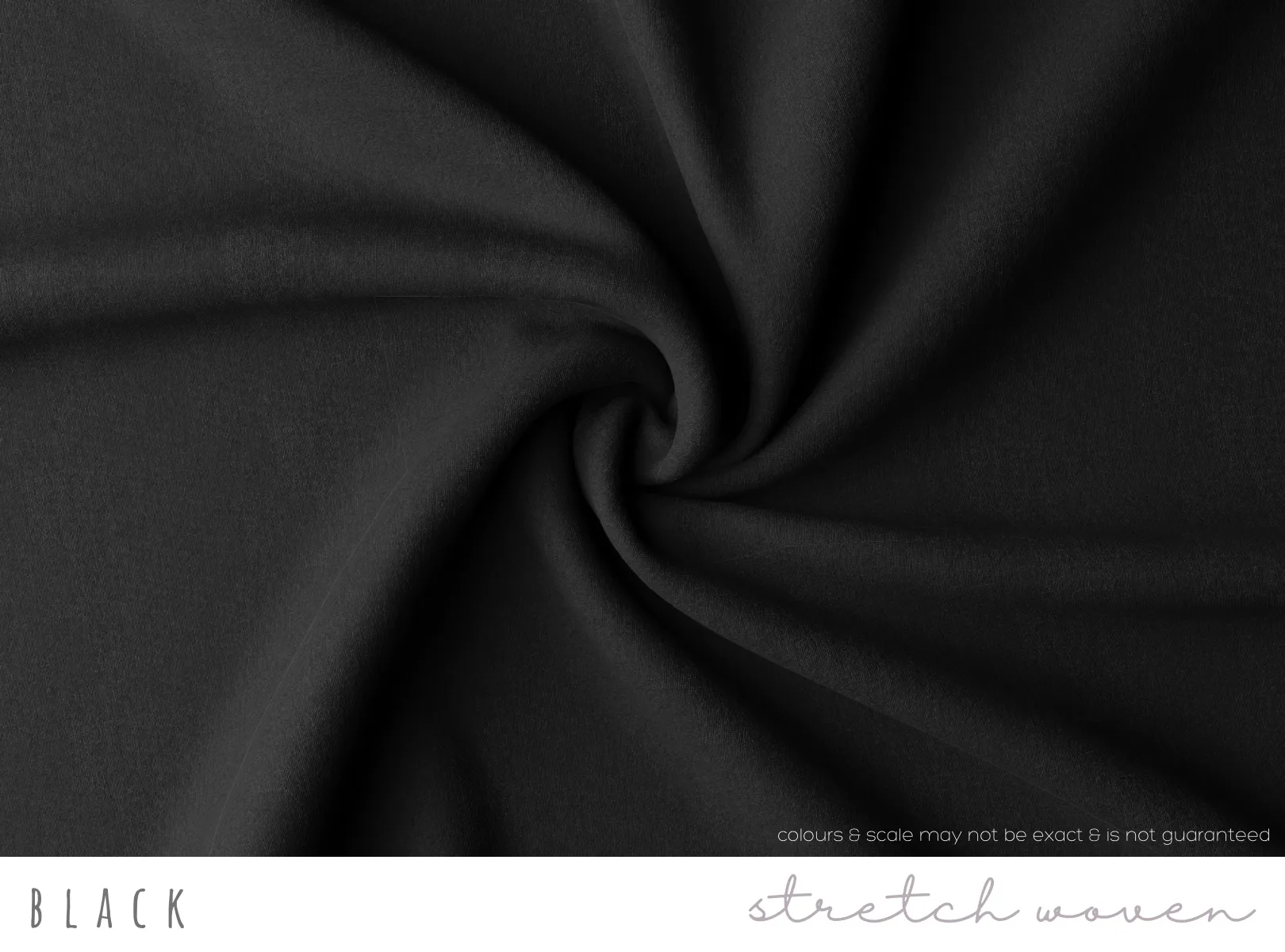 Black STRETCH WOVEN