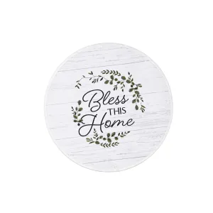Bless This Home Sassafras Switchable Door Décor Insert,2idi1822