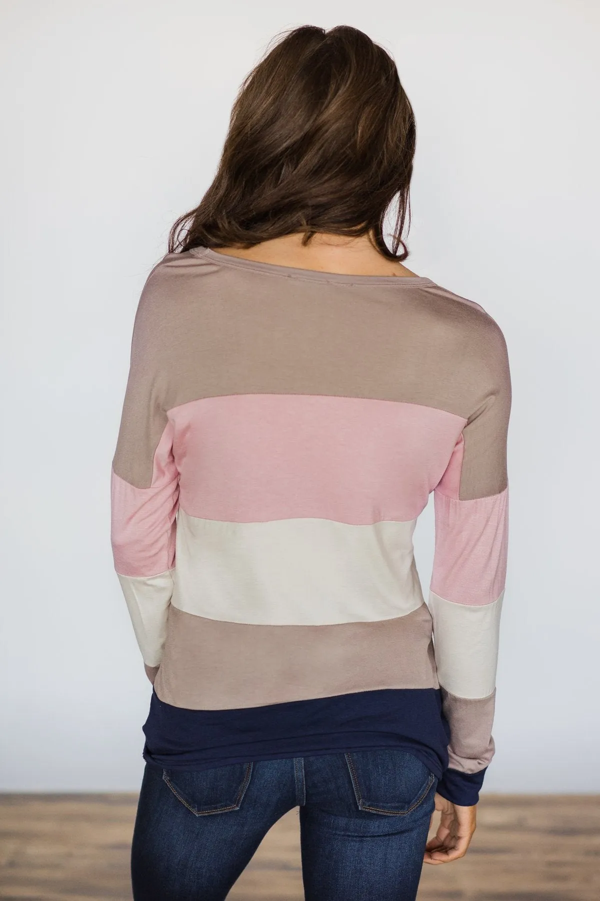 Block Party Pocket Top ~ Pink