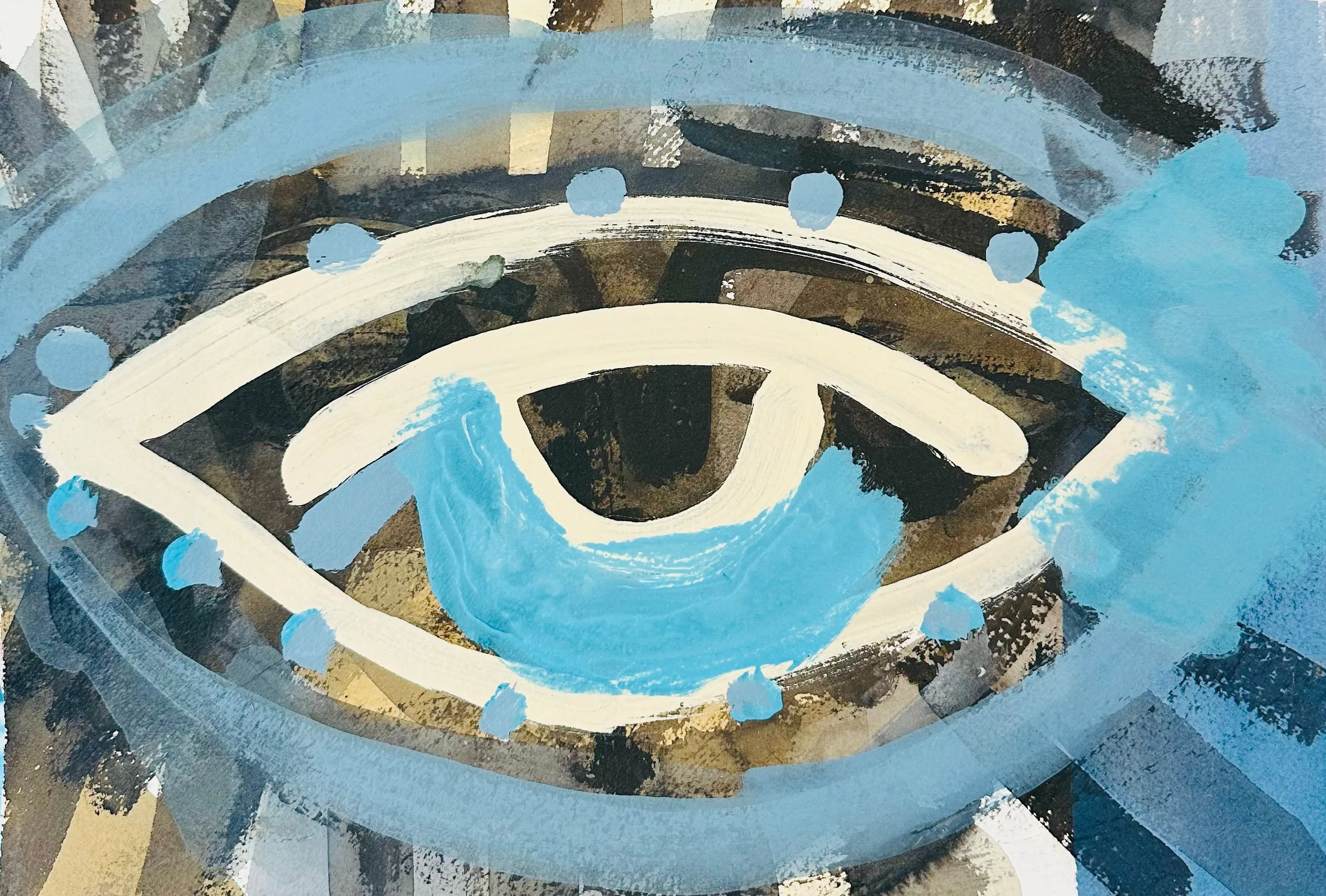 Blue Eye - 10 x 14