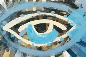 Blue Eye - 10 x 14