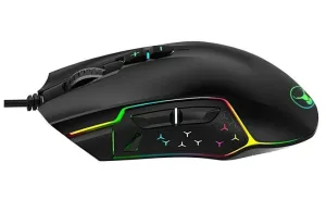 Bonelk RGB USB 8D Optical Gaming Mouse- Perfect For Gamers- Soft Touch Grips