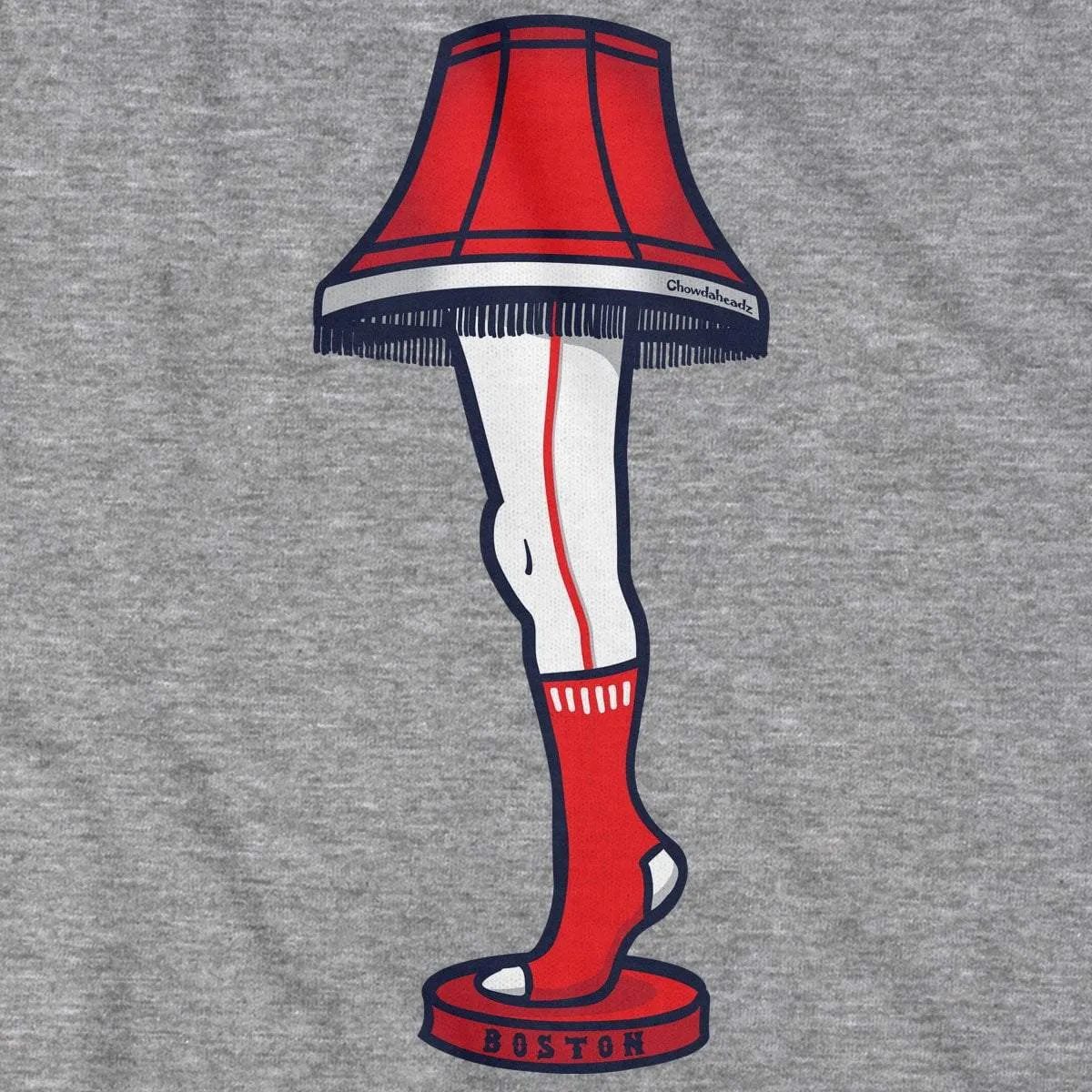 Boston Baseball Holiday Leg Lamp T-Shirt