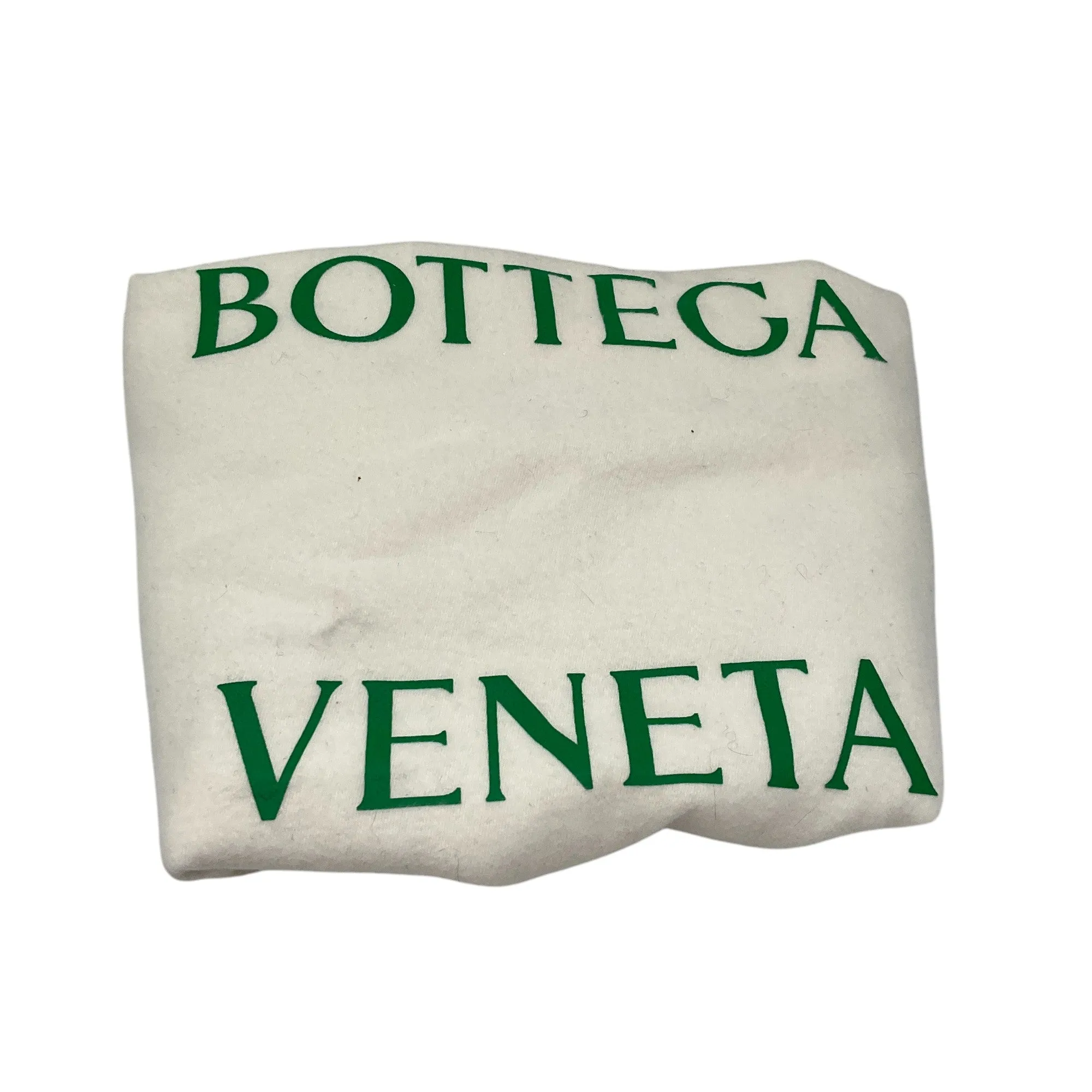 Bottega Veneta Green Jacquard Mini Double Knot Handbag