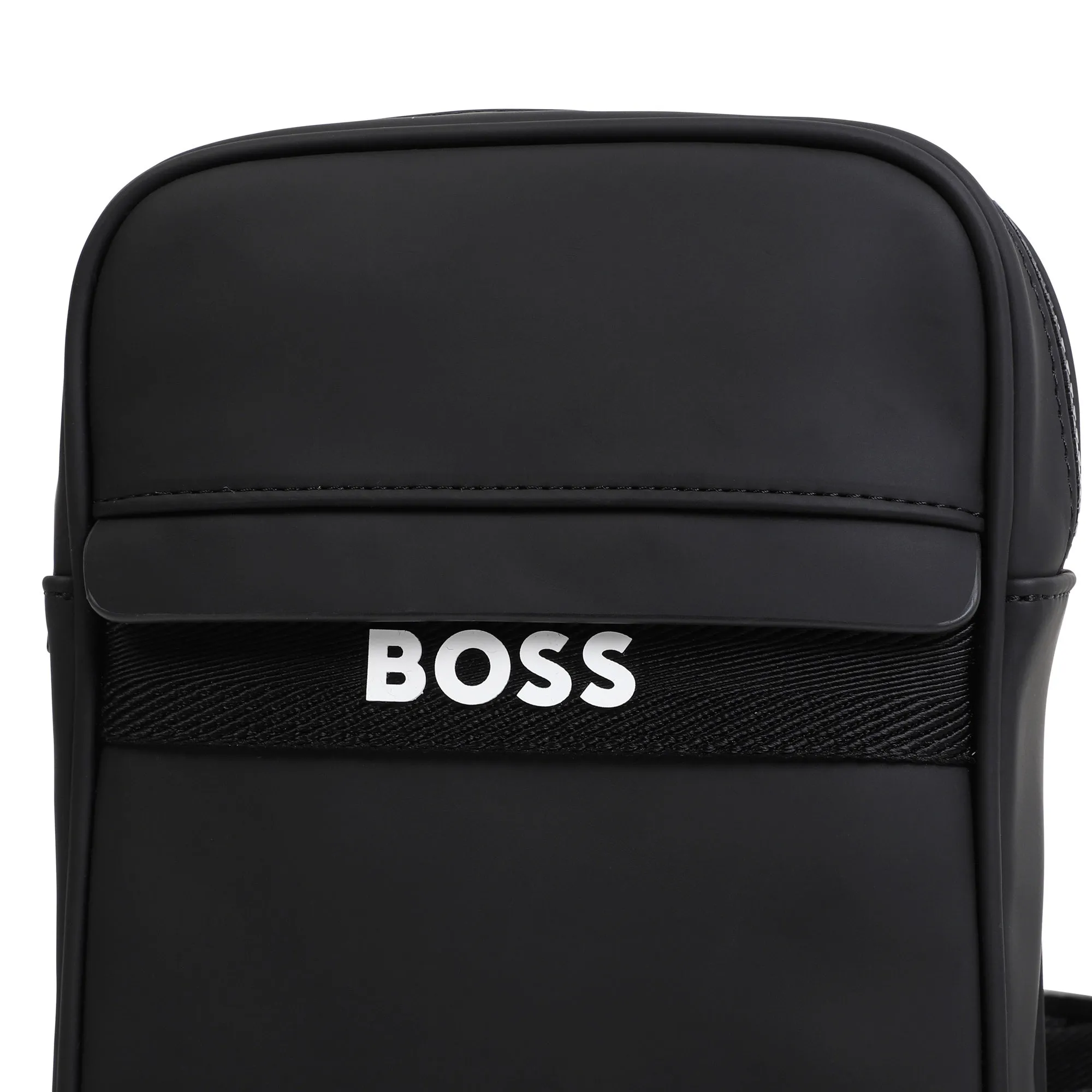 Boys Black Logo Bag