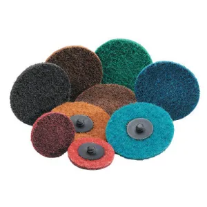 Carborundum Carbo Surface Prep Non-Woven Quick-Change Disc, Type II, 1 1/2", Medium, 05539554456