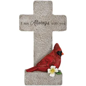 Cardinal "With You" Memorial Pedestal