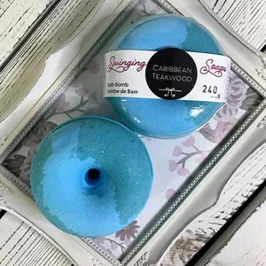 Caribbean Teakwood Donut Bath Bomb