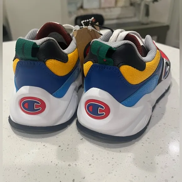 Champion Boys ColorBlock Multicolor Kids Sneaker’s Size 3