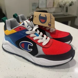 Champion Boys ColorBlock Multicolor Kids Sneaker’s Size 3