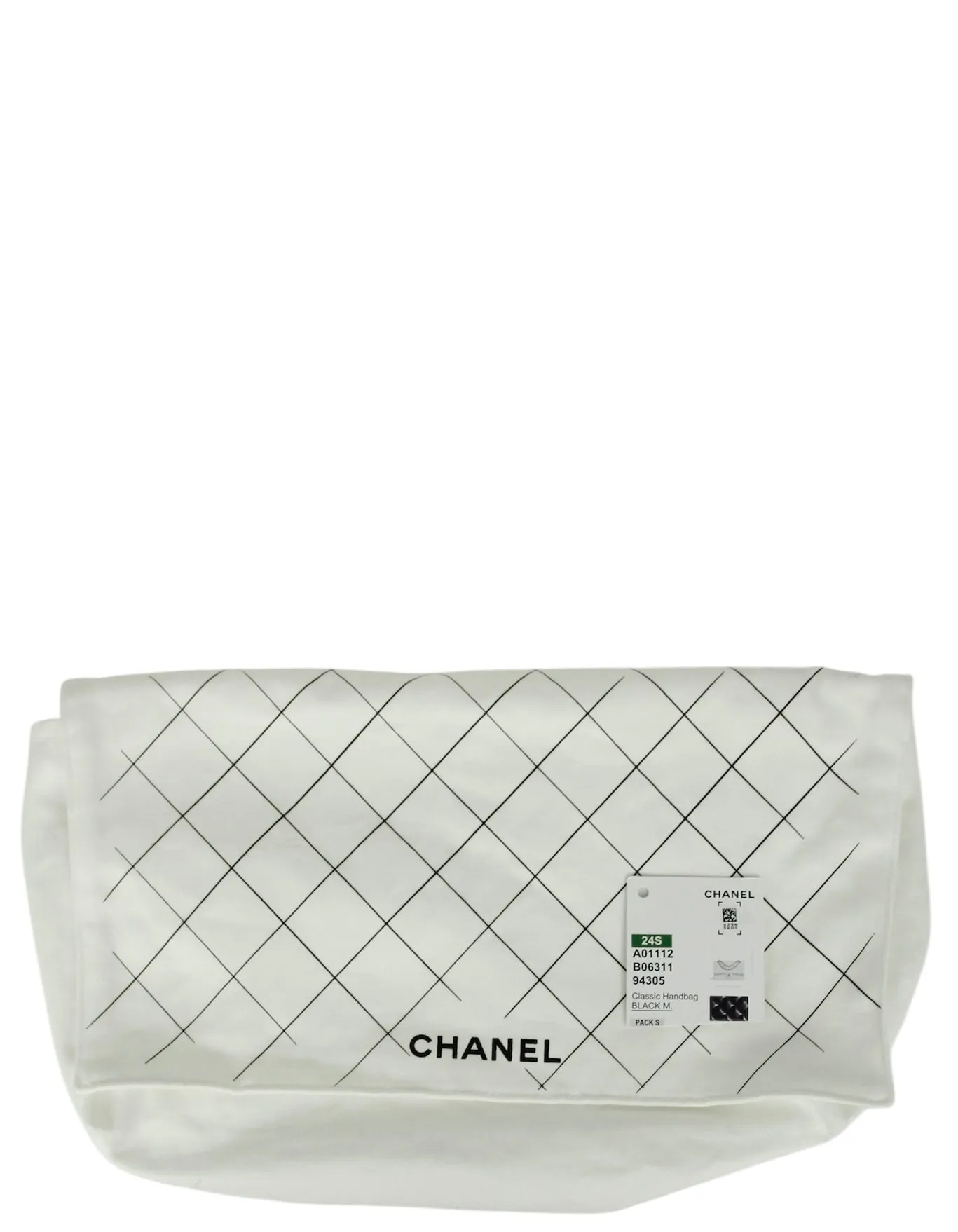 Chanel '24 SO BLACK Lambskin Medium Double Flap Bag