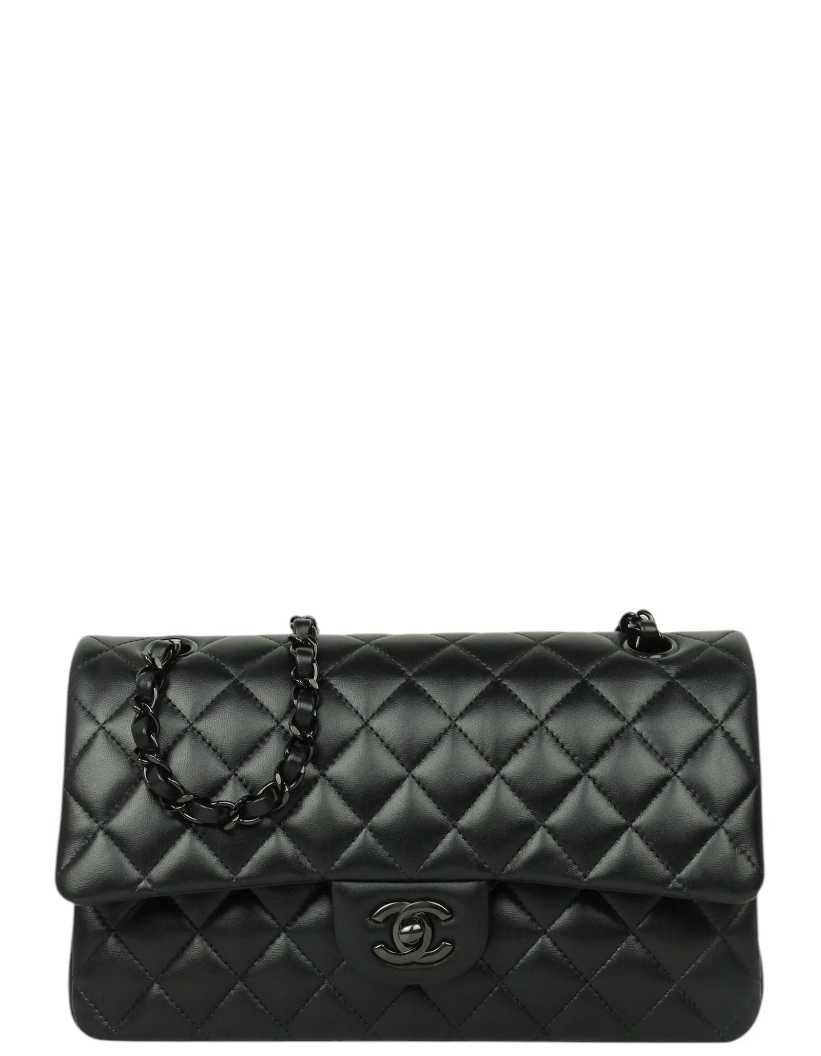 Chanel '24 SO BLACK Lambskin Medium Double Flap Bag