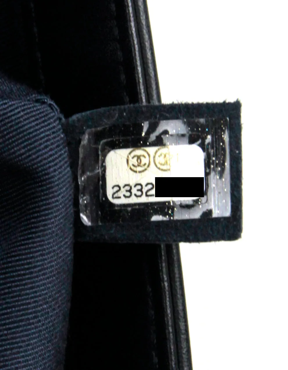 Chanel Black Chevron Lambskin Leather New Medium Boy Bag