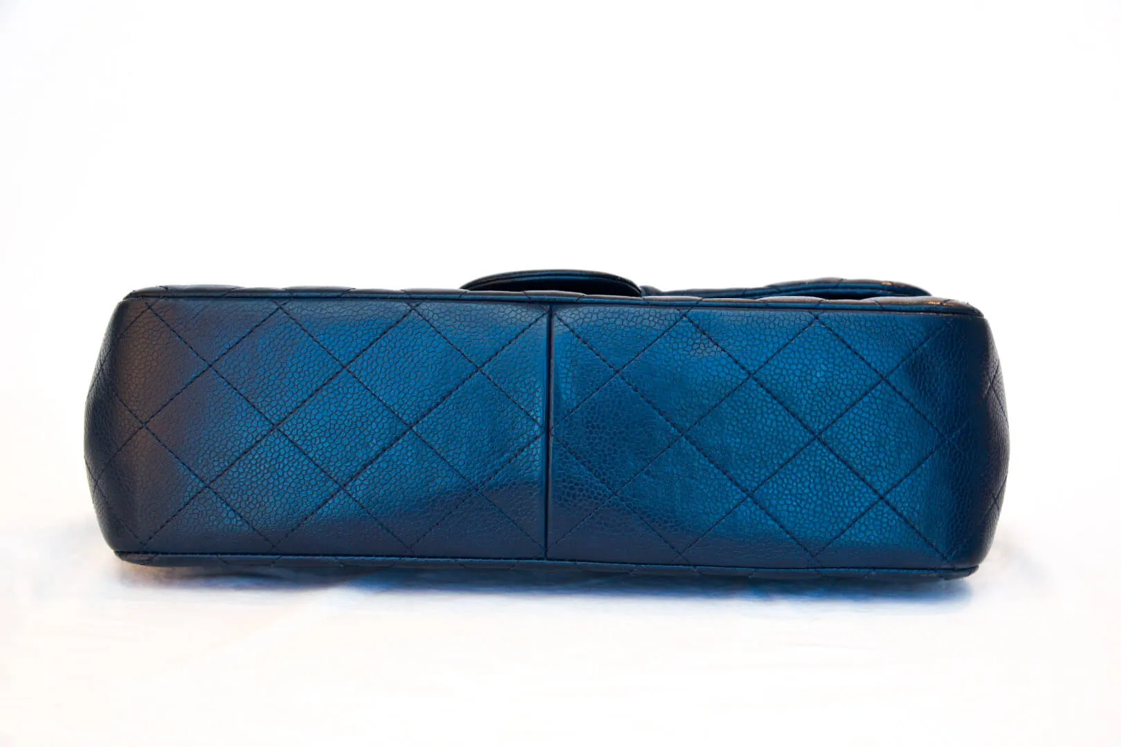 Chanel Classic Jumbo Double Flap Quilted Caviar Bag