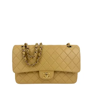 Chanel Medium Beige Double Flap