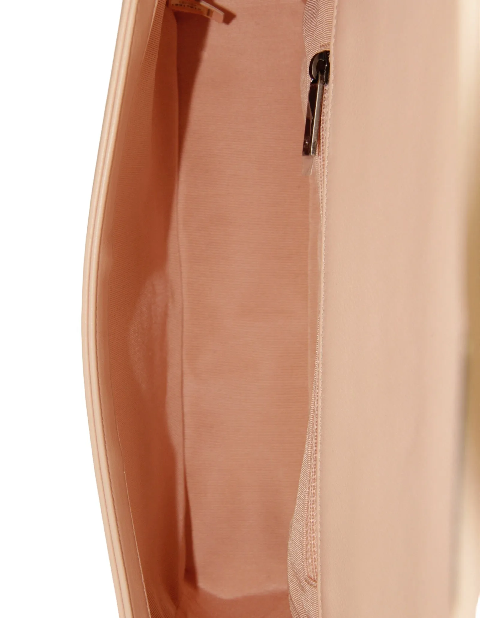Chanel Pink Lambskin Leather New Medium Boy Bag
