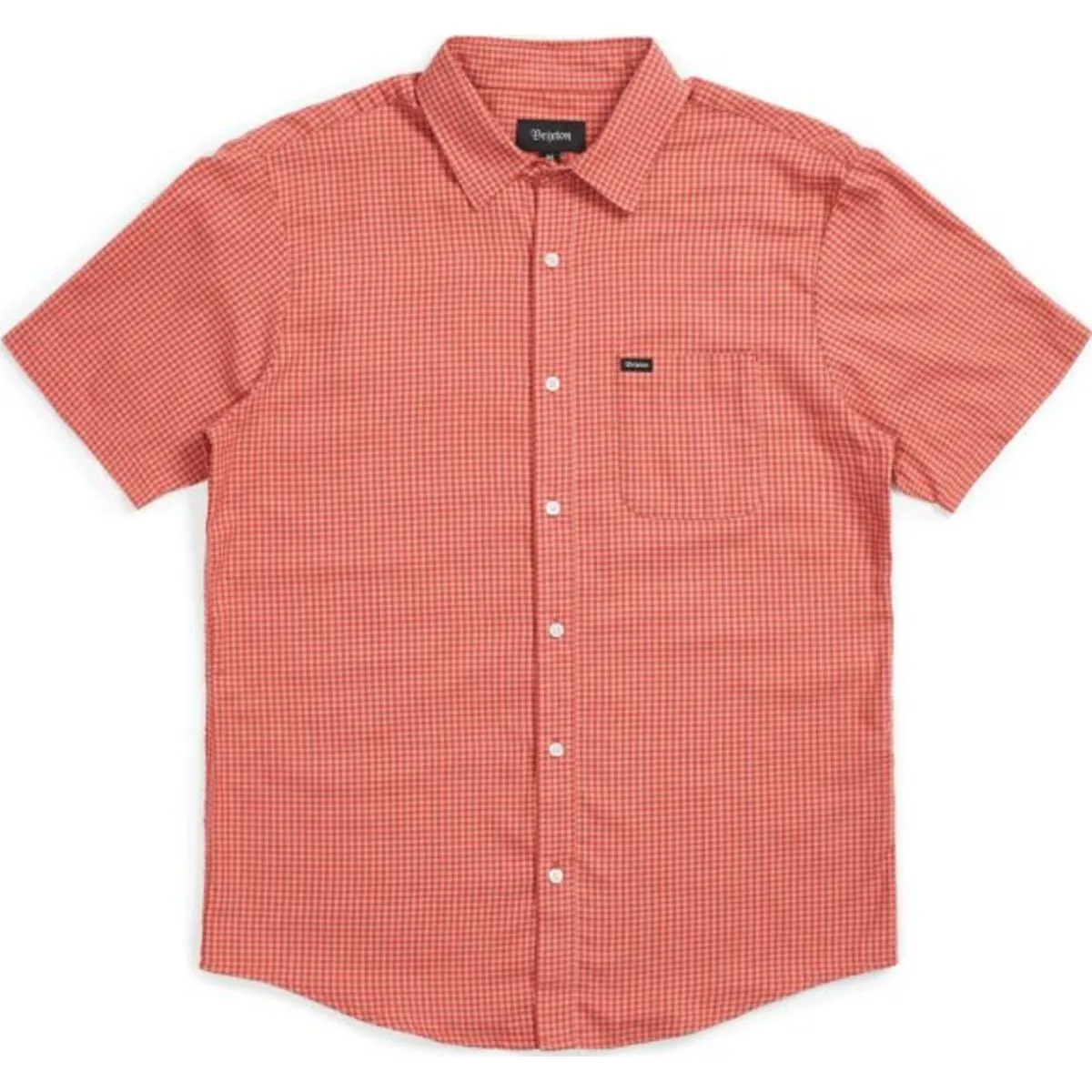 Charter Plaid S/S Woven - River Blue
