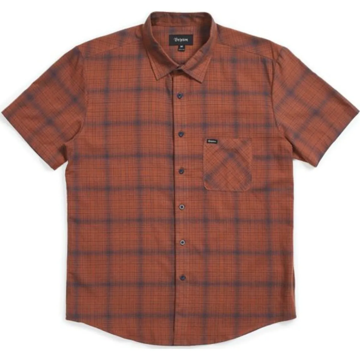 Charter Plaid S/S Woven - River Blue