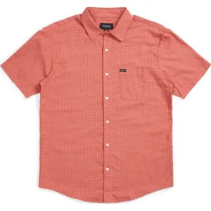Charter Plaid S/S Woven - River Blue