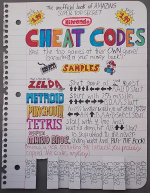 Cheat Codes - Limited Edition Print